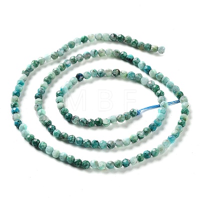 Natural Chrysocolla Beads Strands G-G823-13-3mm-B-1