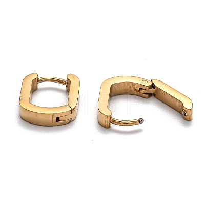 304 Stainless Steel Huggie Hoop Earrings X-STAS-H156-11B-G-1