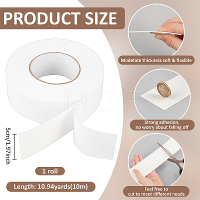 10M Felt Self Adhesive Seal Strip AJEW-WH0609-895A-04-1