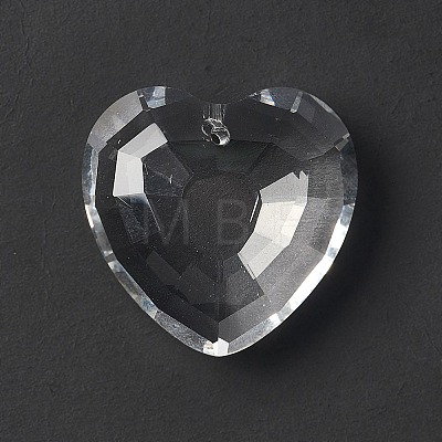 Transparent Glass Pendants GLAA-F118-02-1