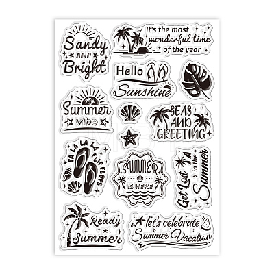 Custom PVC Plastic Clear Stamps DIY-WH0448-0653-1