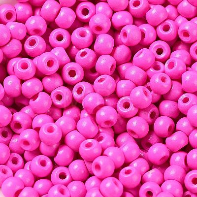 Baking Paint Glass Seed Beads SEED-H002-I-B511-1