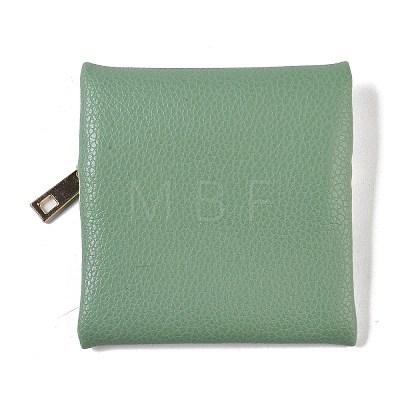 Imitation Leather Jewelry Storage Zipper Bags ABAG-G016-01A-06-1