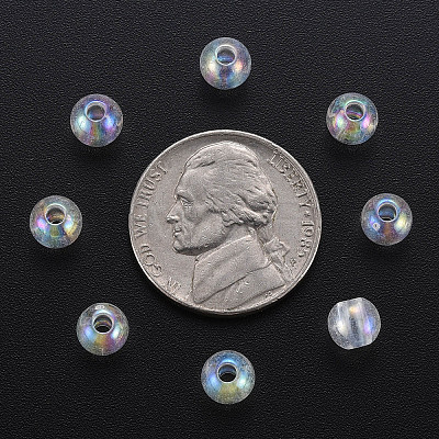 Transparent Acrylic Beads MACR-S370-B6mm-205-1