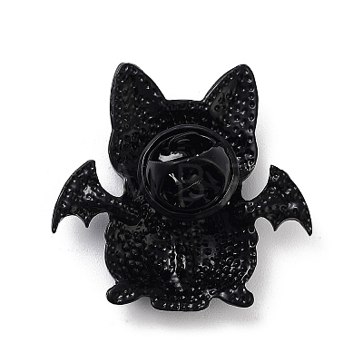 Black Alloy Brooches JEWB-C032-08C-EB-1