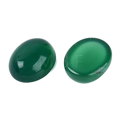 Transparent Glass Flat Back Cabochons GLAA-ZX009-01A-1