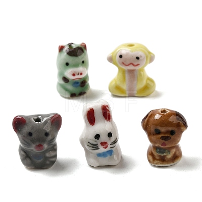 Handmade Porcelain Beads PORC-Q003-01-1