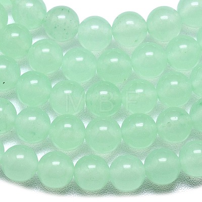 Natural Malaysia Jade Beads Strands G-L645-C01-4mm-12-1