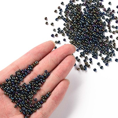 (Repacking Service Available) 8/0 Glass Seed Beads SEED-C018-3mm-605-1