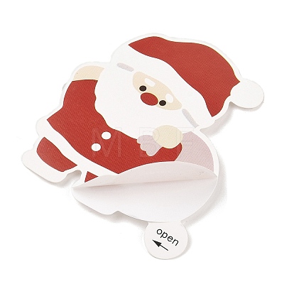 Christmas Theme Paper Self-Adhesive Stickers DIY-M070-10A-1