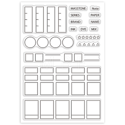 Custom PVC Plastic Clear Stamps DIY-WH0448-0677-1