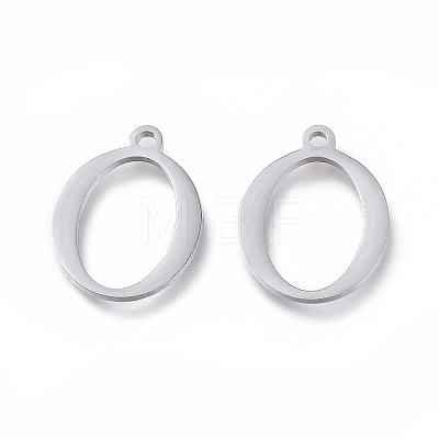 Tarnish Resistant 304 Stainless Steel Charms STAS-K215-16P-1
