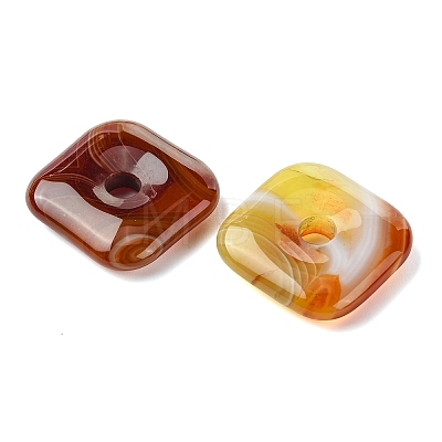 Natural Banded Agate Pendants GG-D003-B02-03-1