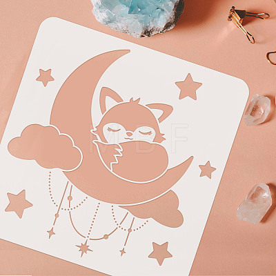 Plastic Reusable Drawing Painting Stencils Templates DIY-WH0172-933-1