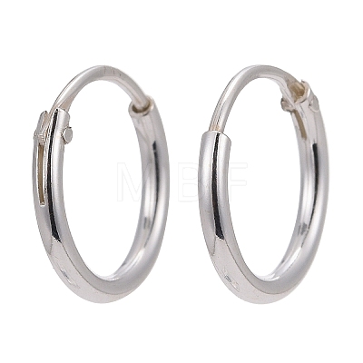 Sterling Silver Hoop Earring Findings X-STER-E062-05A-S-1