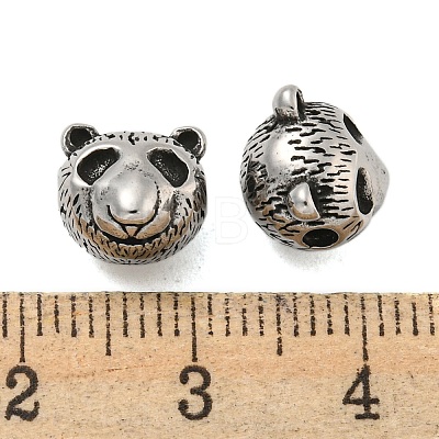 Animal 304 Stainless Steel Beads STAS-E214-11AS-05-1