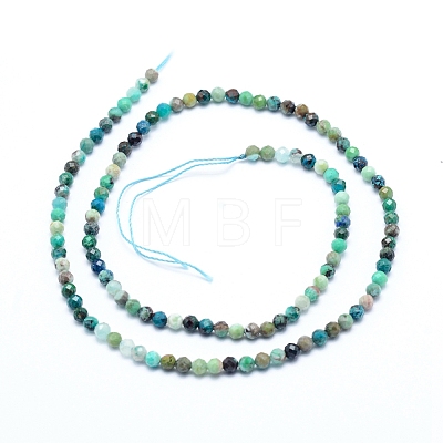 Natural Chrysocolla Beads Strands G-G823-13-3.5mm-1