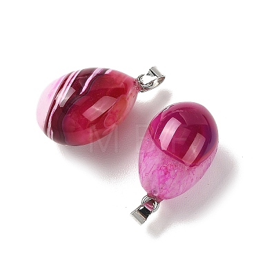 Natural Agate Pendants GG-K002-08A-08-1