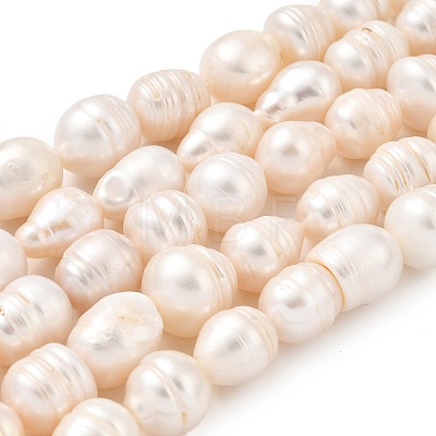 Natural Cultured Freshwater Pearl Beads Strands PEAR-I007-01I-01A-1