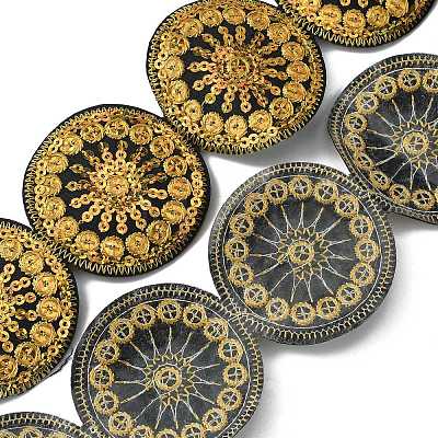 Embroidery Polyester Ribbons OCOR-WH0079-64-1