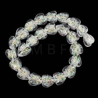 Handmade Foil Glass Beads DICH-C001-01A-1