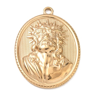 Religion 201 Stainless Steel Pendants SA-CBA5FB0-01G-A-1