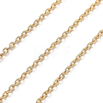 10M Brass Cable Chains CHC-L052-02B-G-1