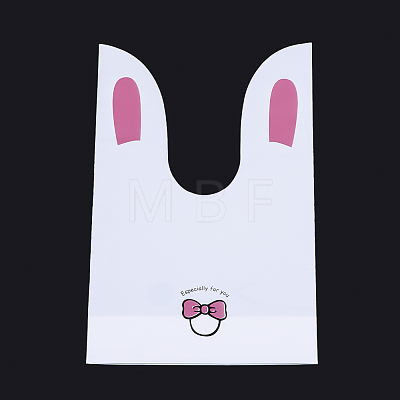 Kawaii Bunny Plastic Candy Bags ABAG-Q051B-13-1