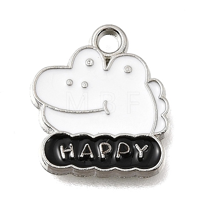Alloy Enamel Pendants FIND-E049-08A-P-1