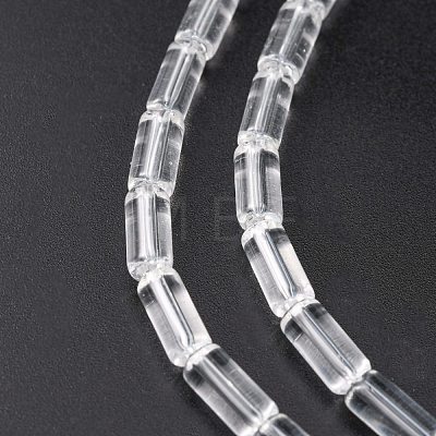 Transparent Glass Beads Strands GST14-1
