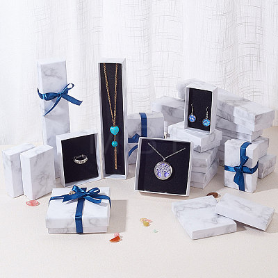 Paper Cardboard Jewelry Ring Boxes X1-CBOX-E012-05A-1