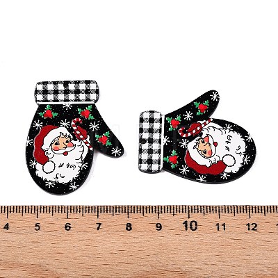 Christmas Theme Printing Acrylic Pendants BACR-N002-01A-1