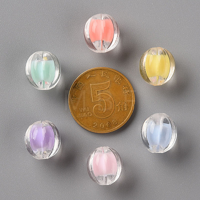 Transparent Acrylic Beads TACR-S152-07A-1