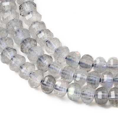 Natural Gray Labradorite Beads Strands G-K376-I03-3x4mm-1