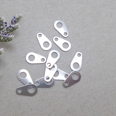 Non-Tarnish 316 Surgical Stainless Steel Chain Tabs X-STAS-L236-04C-1