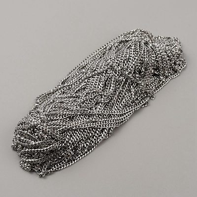 304 Stainless Steel Cuban Link Chains FIND-TAC0010-33-1