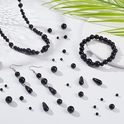   5 Style ABS Plastic Imitation Pearl Beads KY-PH0001-66-1