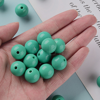 Opaque Acrylic Beads MACR-S370-C16mm-A38-1