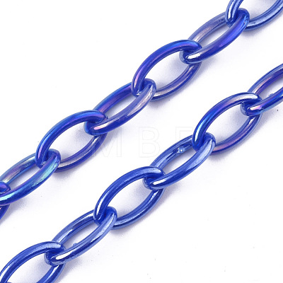 Acrylic Opaque Cable Chains X-PACR-N009-001B-1