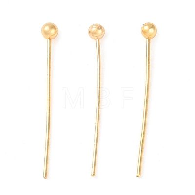 Brass Ball Head Pins KK-N254-49A-G-1