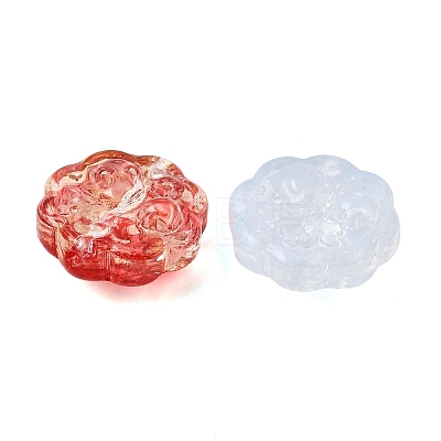 Transparent Handmade Lampwork Beads LA-CBA3B34-03-1