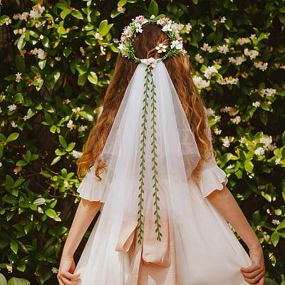 Polyester Headbands AJEW-WH0485-41B-1