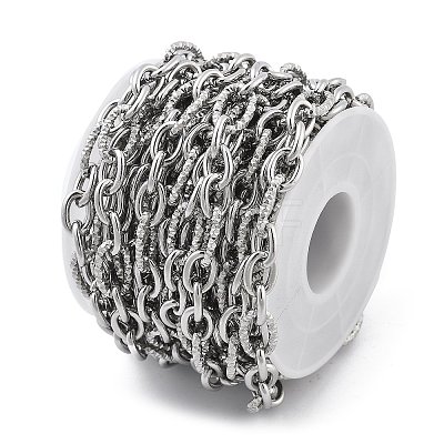 304 Stainless Steel Link Chains CHS-U002-01P-1