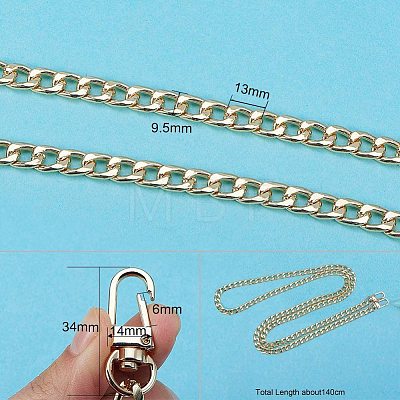 Bag Strap Chains IFIN-PH0024-03G-9x140-1