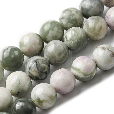Natural Peace Jade Beads Strands X-G-E598-04B-1