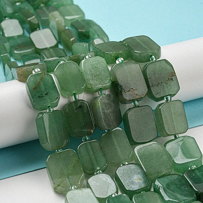 Natural Green Aventurine Beads Strands G-Z043-A02-01-1