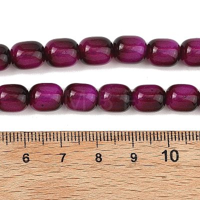 Imitation Tiger Eye Glass Beads Strands LS-GLAA-H040-02D-1