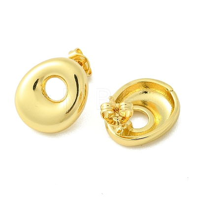 Rack Plating Brass Earrings EJEW-S222-01G-O-1