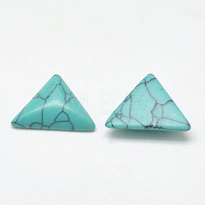 Synthetic Turquoise Cabochons TURQ-S290-30-1