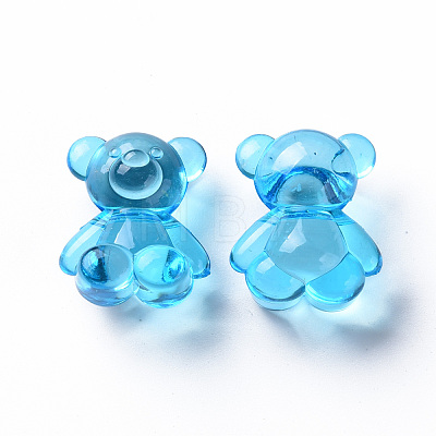 Transparent Acrylic Beads X-MACR-S373-54B-1